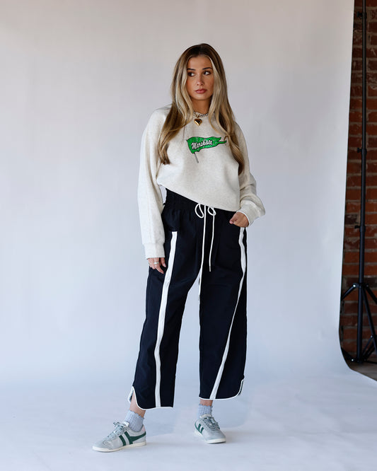 PLAYBOOK WINDBREAK PANTS X BLACK