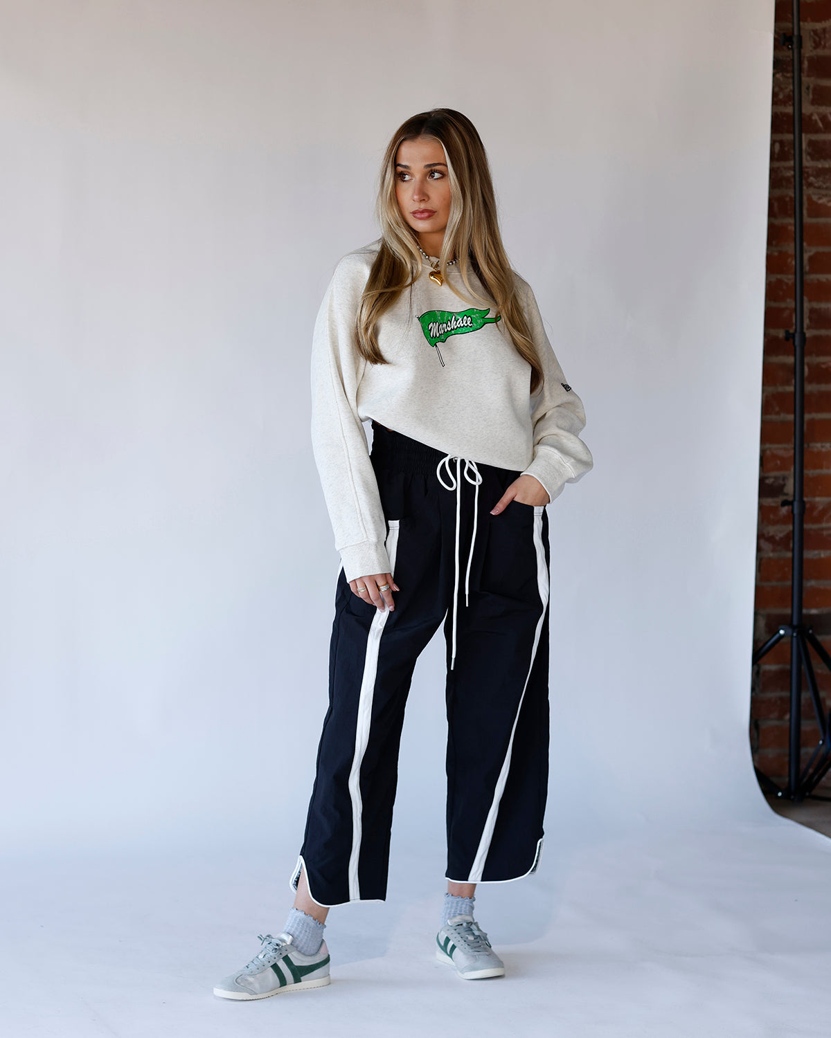 PLAYBOOK WINDBREAK PANTS X BLACK