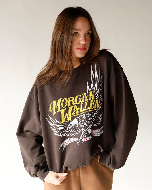 morgan wallen graphic crewneck sweatshirt country music graphic crewneck sweatshirt graphic sweatshirt