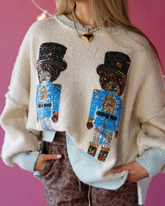 christmas sweater nutcracker holiday sweaters