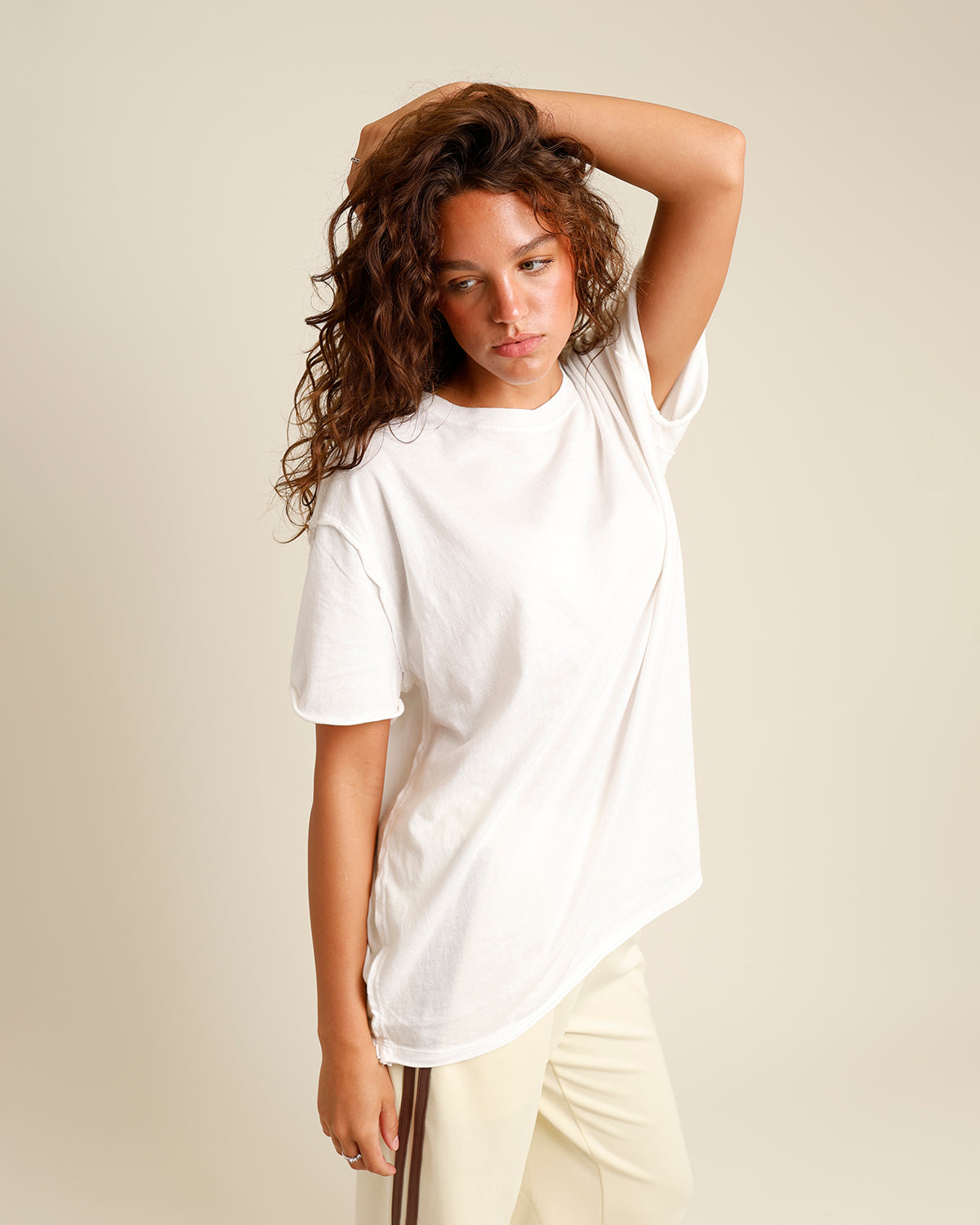 FREE PEOPLE PERFECT OVERSIZED TEE