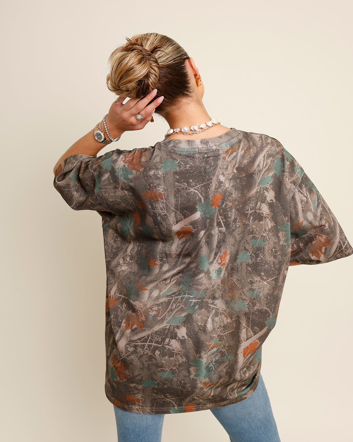 HIP OFF DUTY CAMO TEE