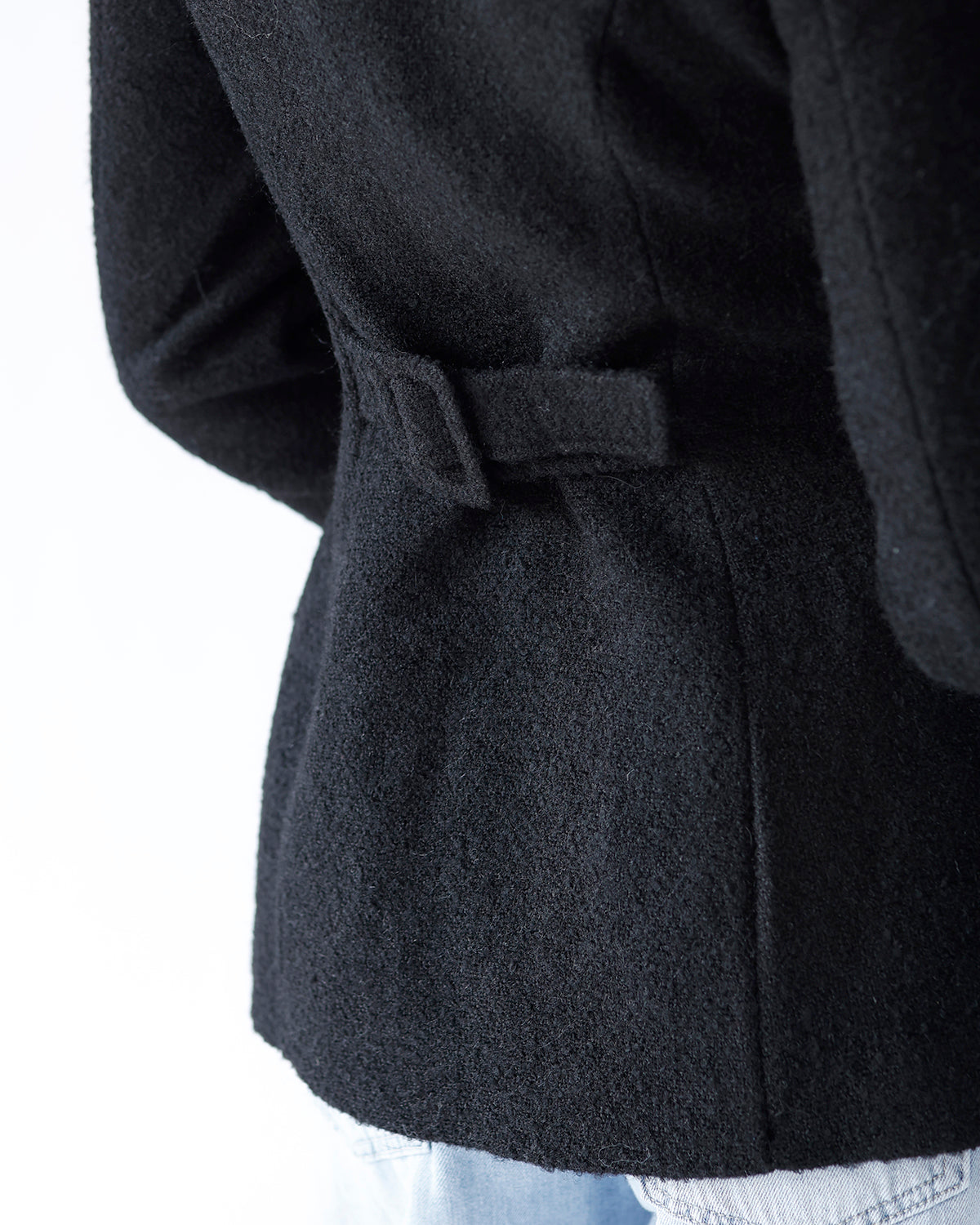 THE MARGOT BOUCLE BLAZER X BLACK