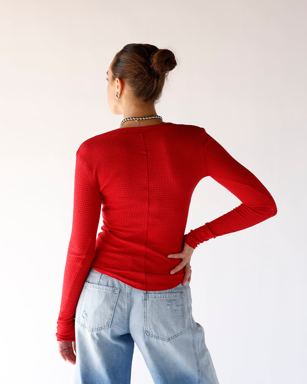 FREE PEOPLE GOING PLACES CARDI X CHERRY CRUSH
