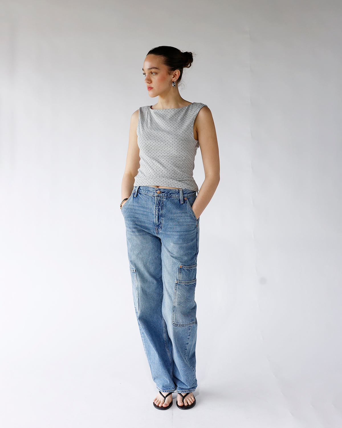 PISTOLA SONNY HIGH RISE BARREL JEAN X COASTAL FADE