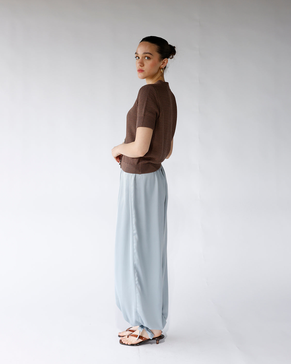 GOLDEN TIDE KNIT TOP
