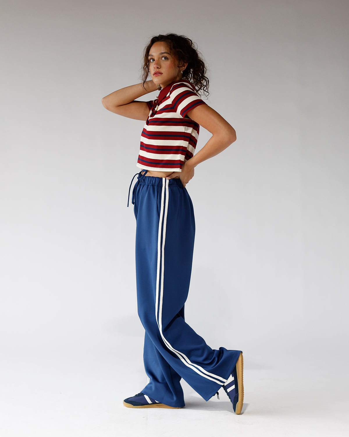 RORY CROPPED RUGBY TEE