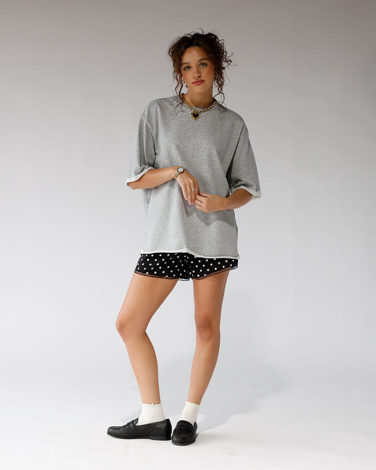 THE BROADWAY POLKA DOT SHORTS