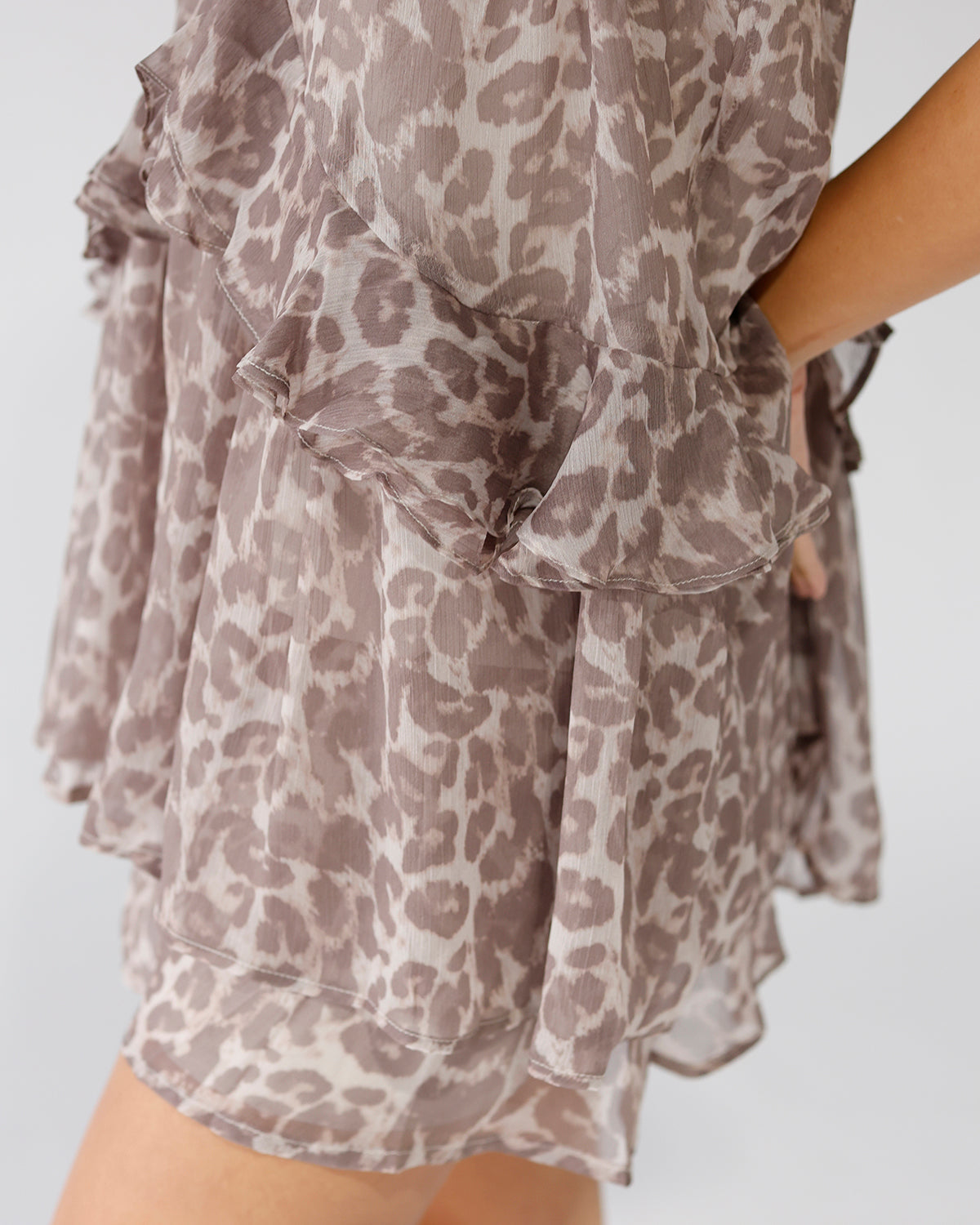 WILD THING RUFFLE ROMPER