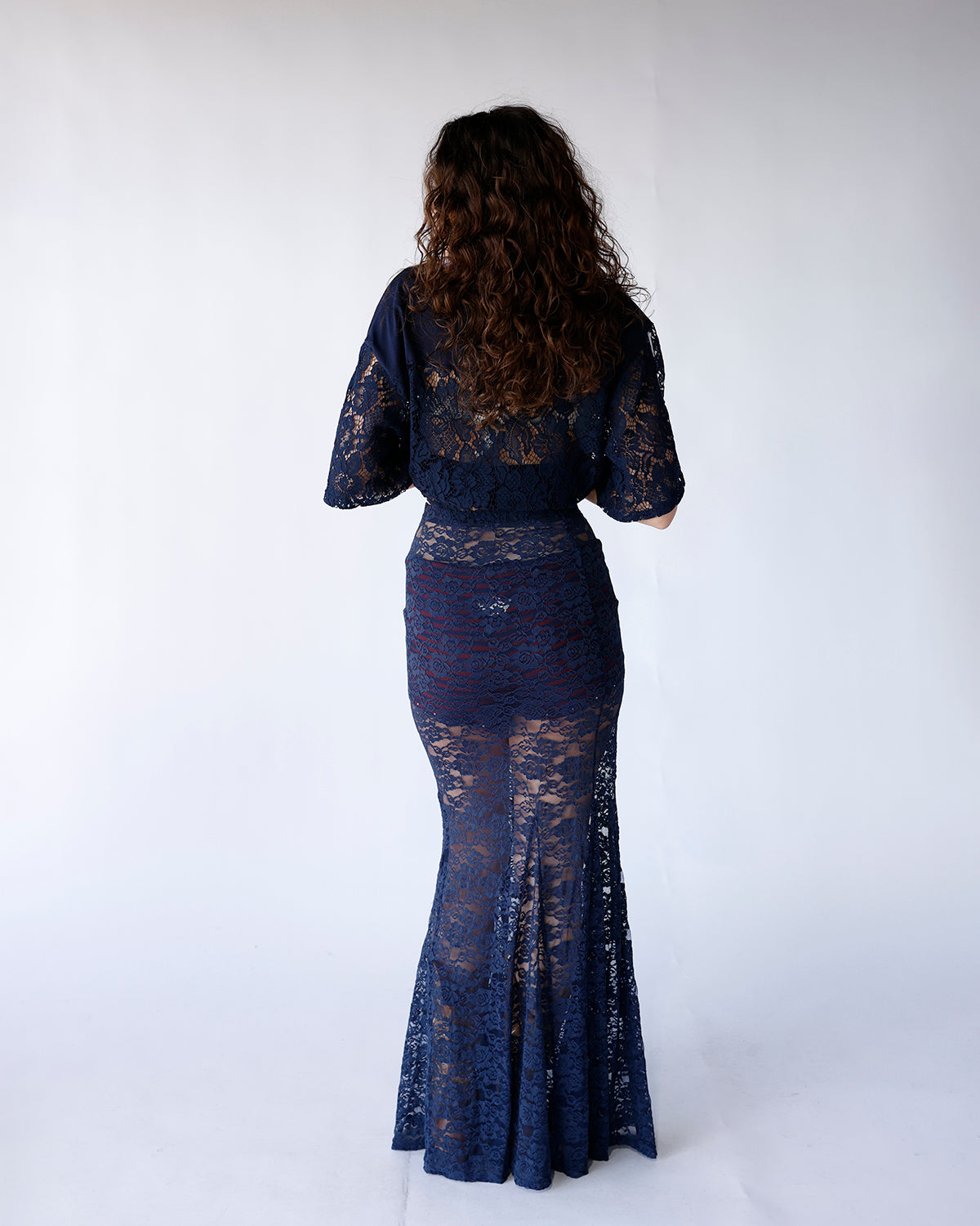 TWILIGHT LACE MAXI SKIRT