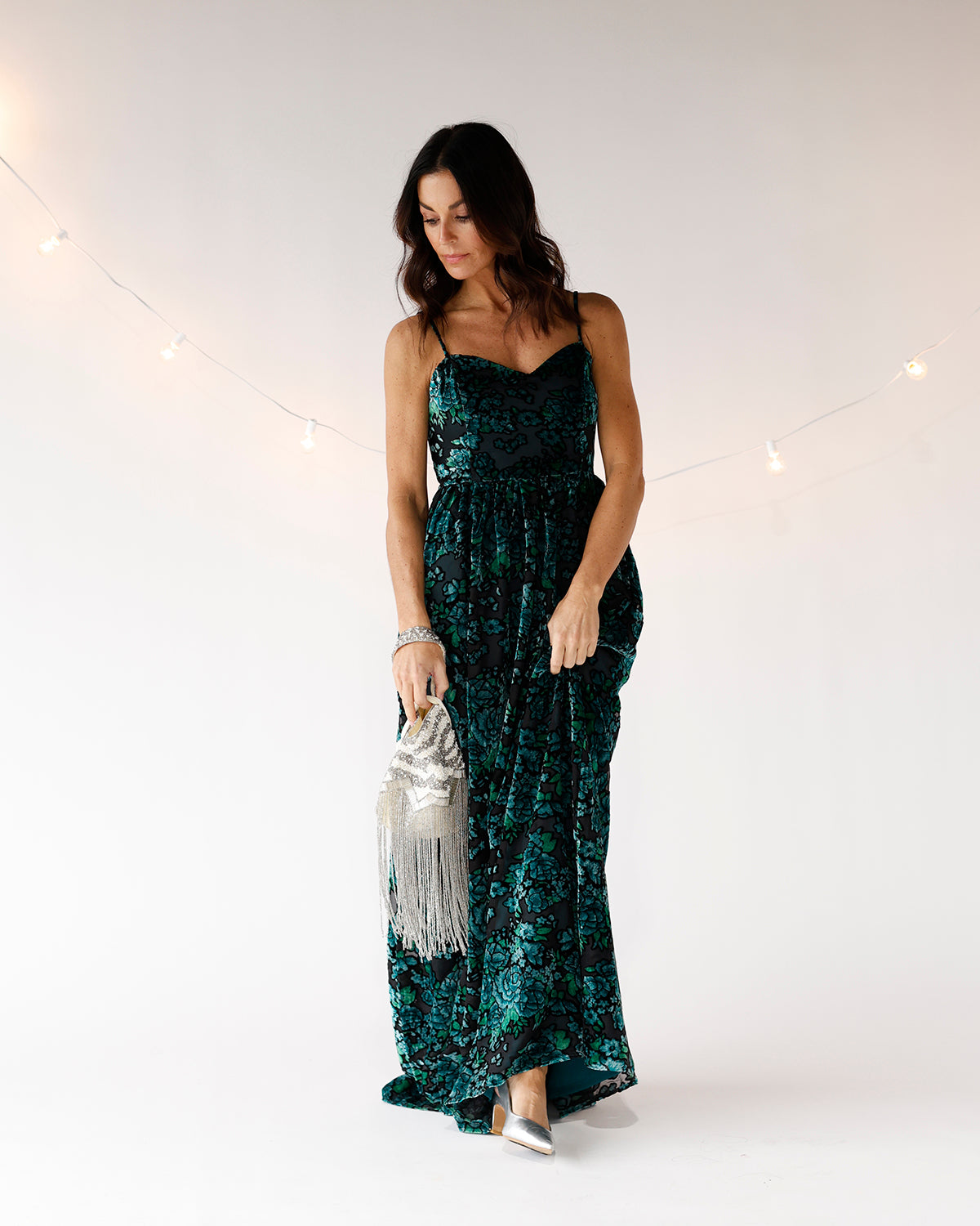 VELVET NOEL MAXI DRESS