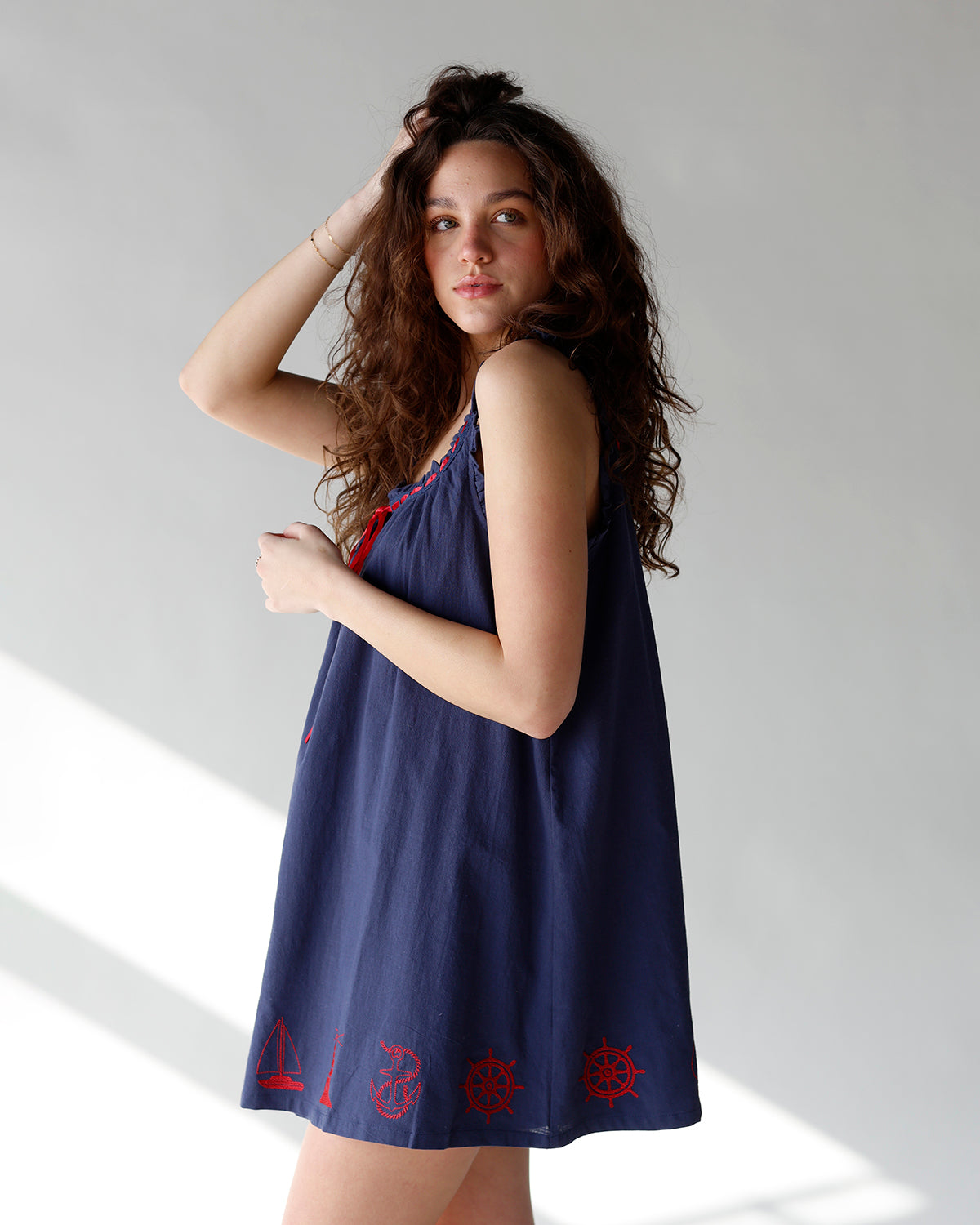 HARBOR NIGHTS MINI DRESS