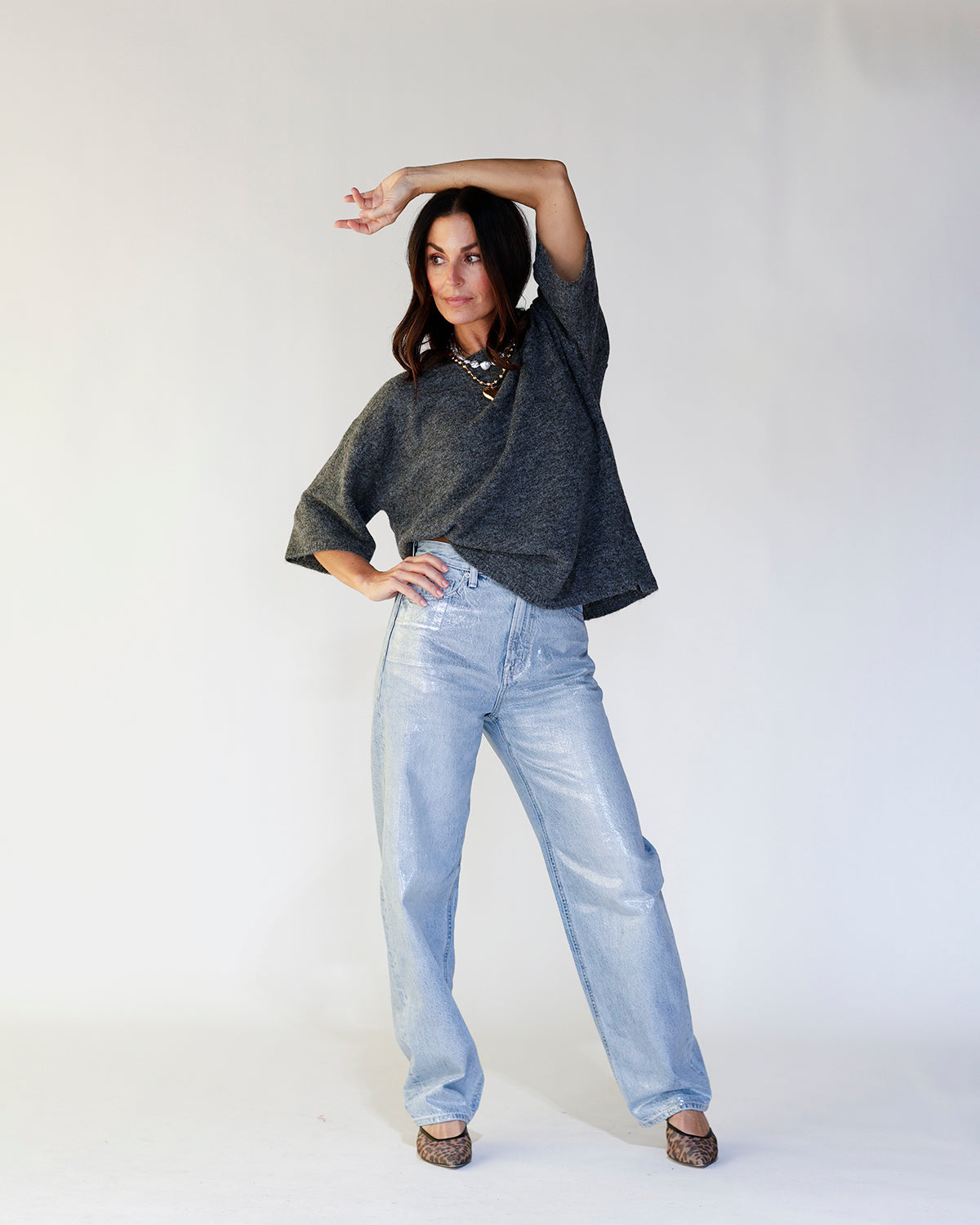 PISTOLA WES HIGH RISE BARREL JEAN X SPELLBOUND