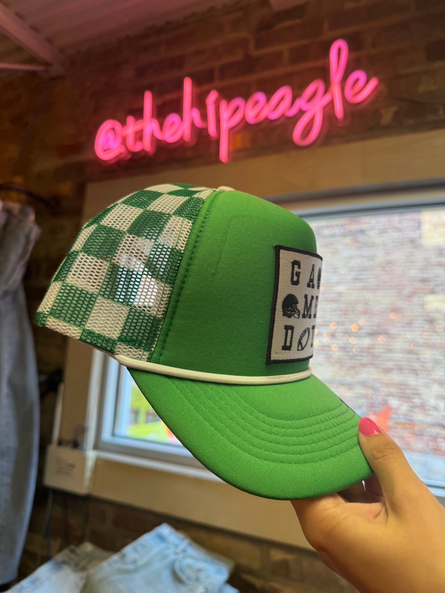 GAME ON TRUCKER HAT