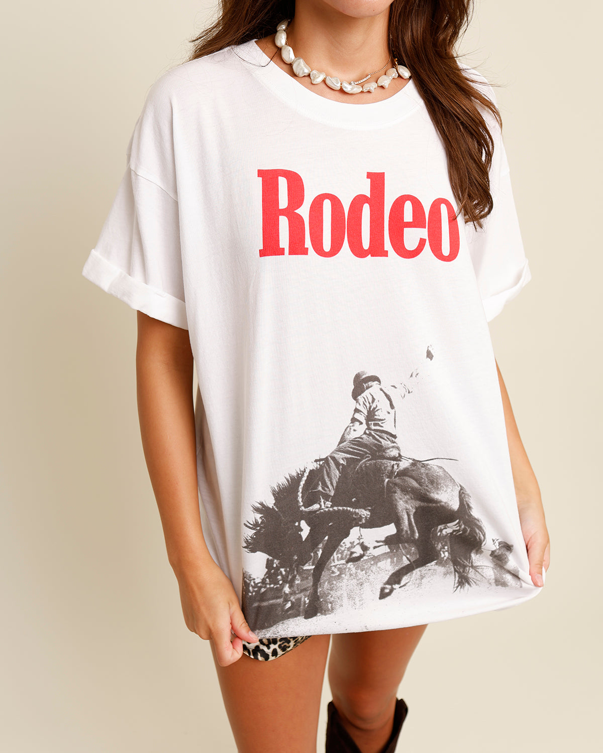 RODEO RIDER BOYFRIEND TEE