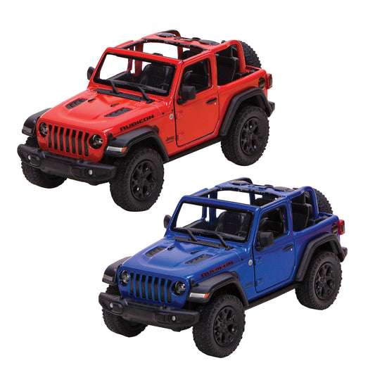 DIE CAST JEEP WRANGLER TOY CAR