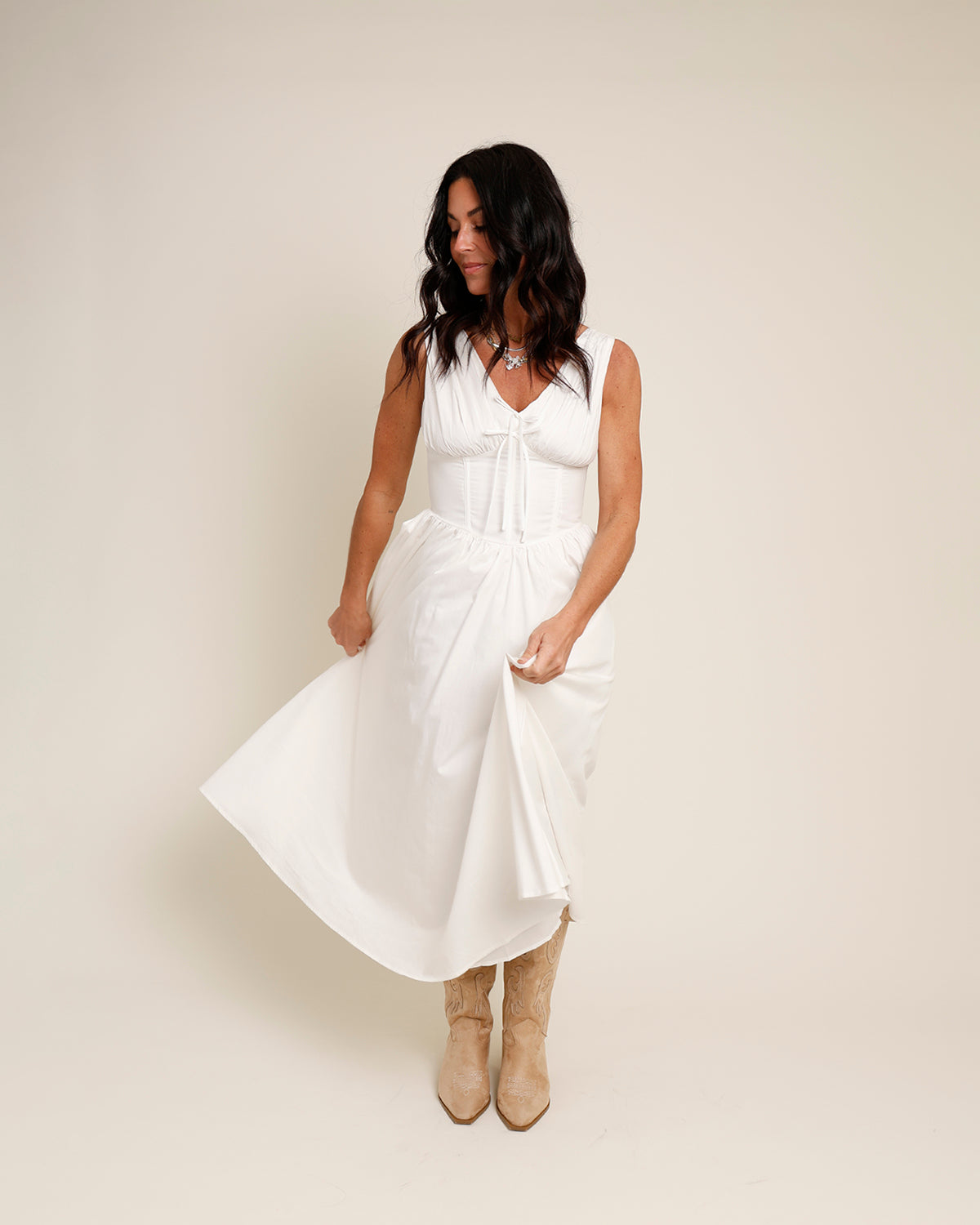 MAGNOLIA MIDI DRESS