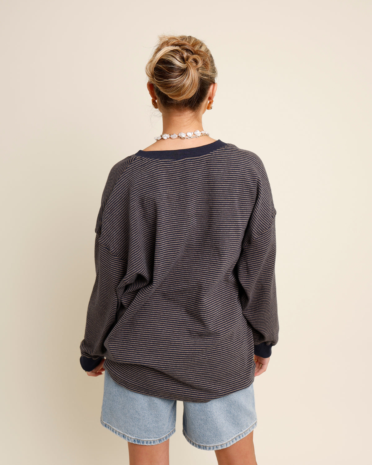 ROWAN STRIPED TOP