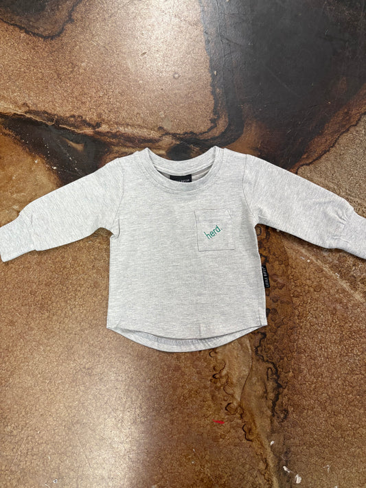 KIDS HERD. LONG SLEEVE TEE