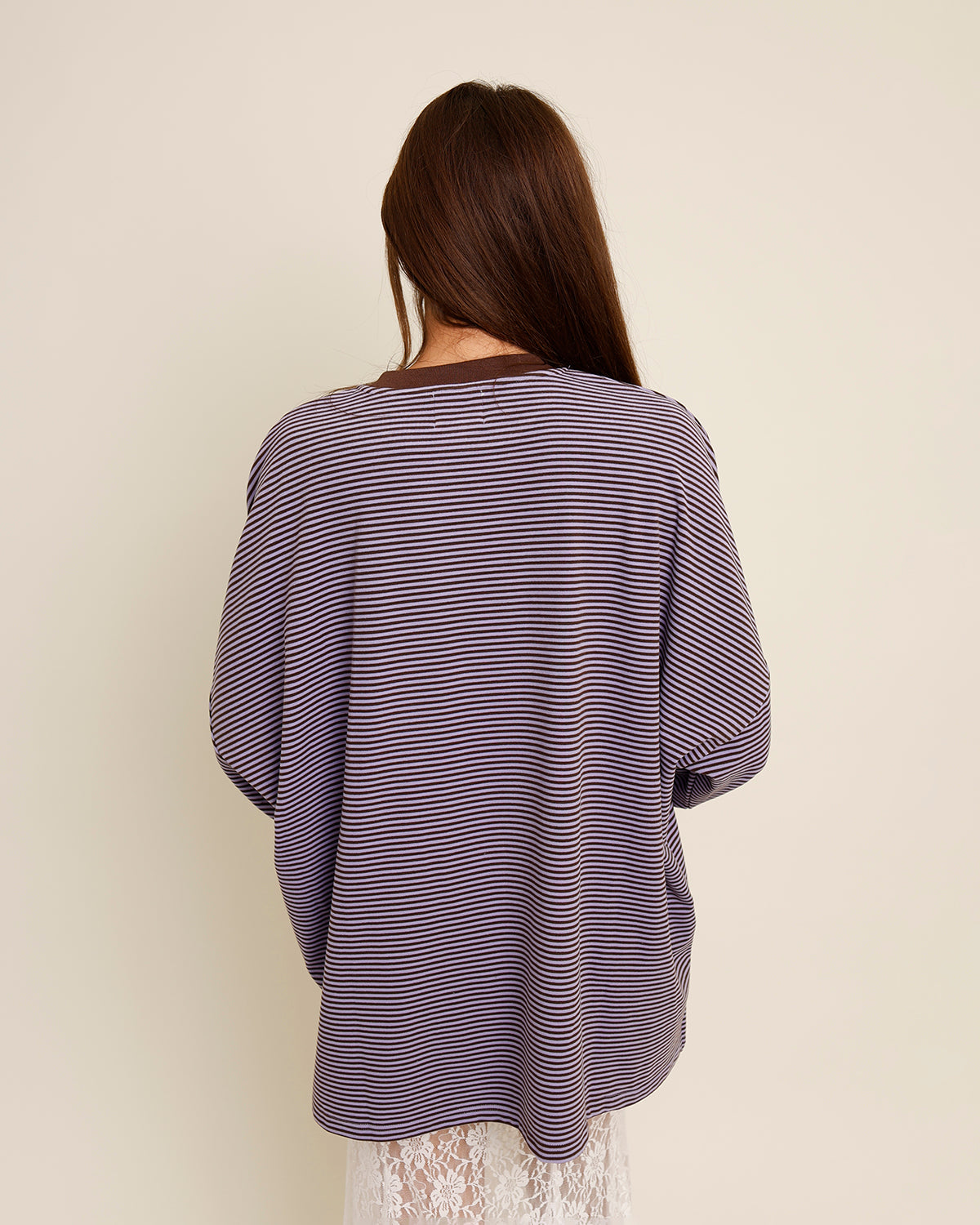 ALWAYS PULLING FOR IT LONG SLEEVE TEE X PURPLE