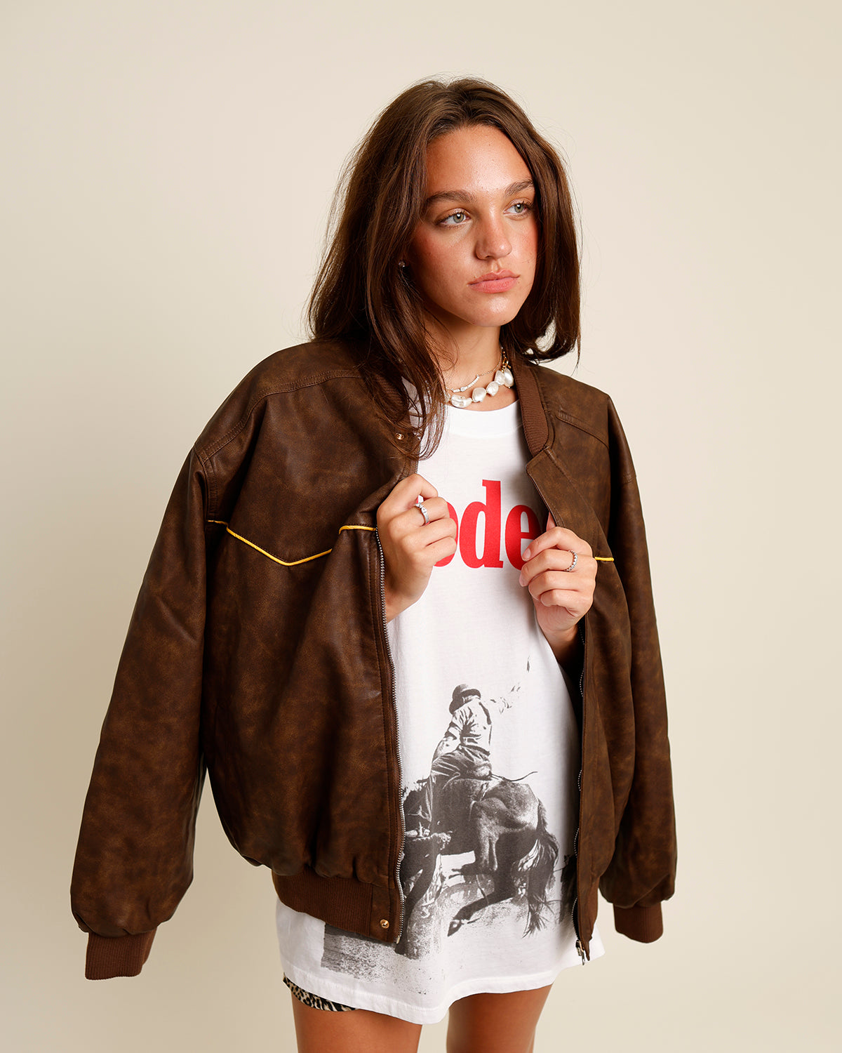 SADDLE UP BOMBER JACKET