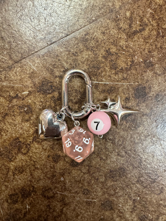 COSMIC CUE BAG CHARM