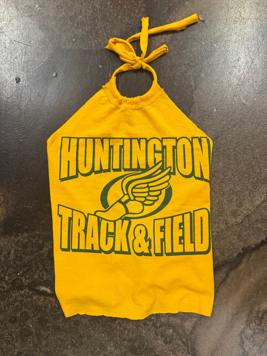 BLEACHER BABE X HUNTINGTON HIGH HALTER TOP