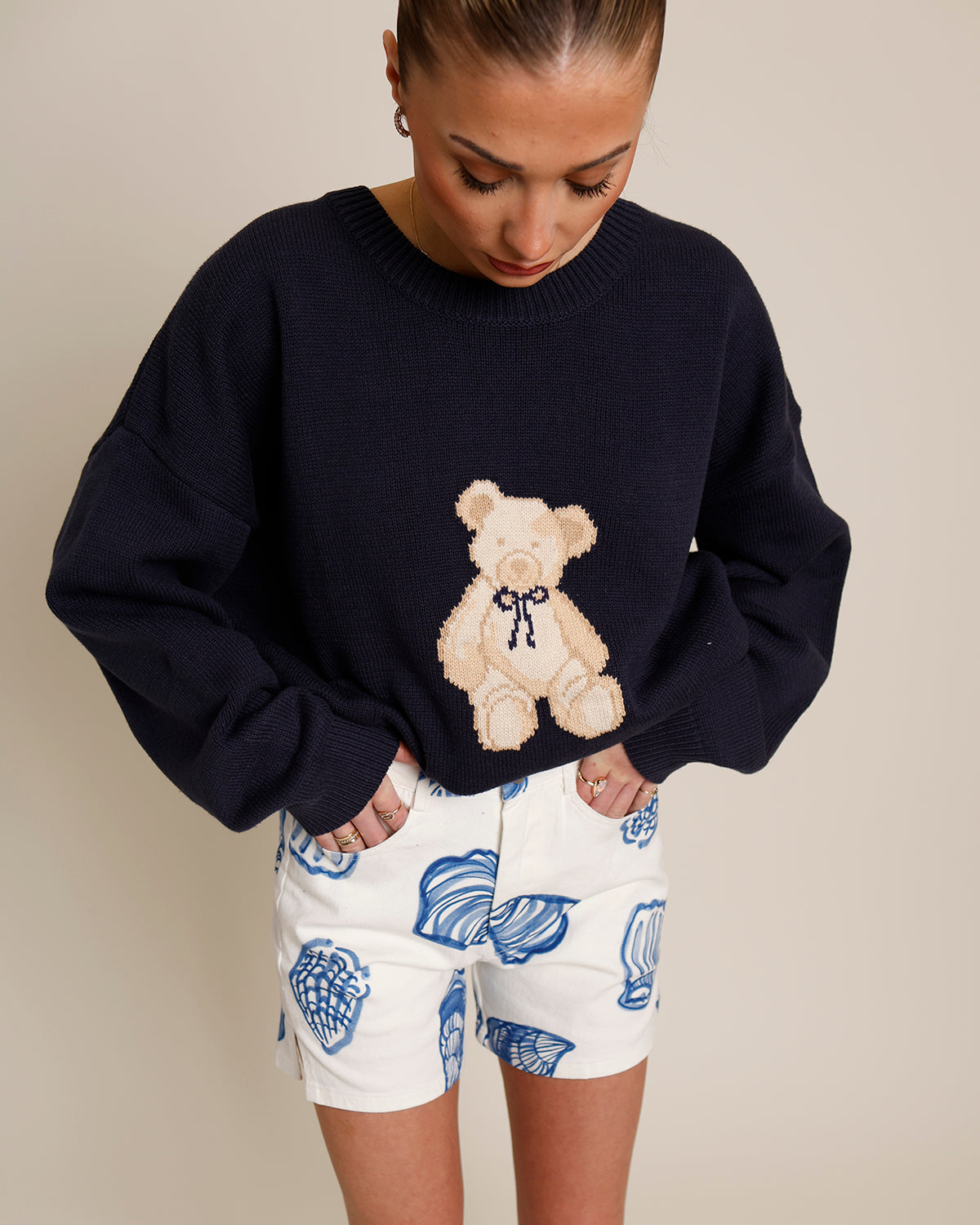 BEAR-Y CUTE KNIT SWEATER