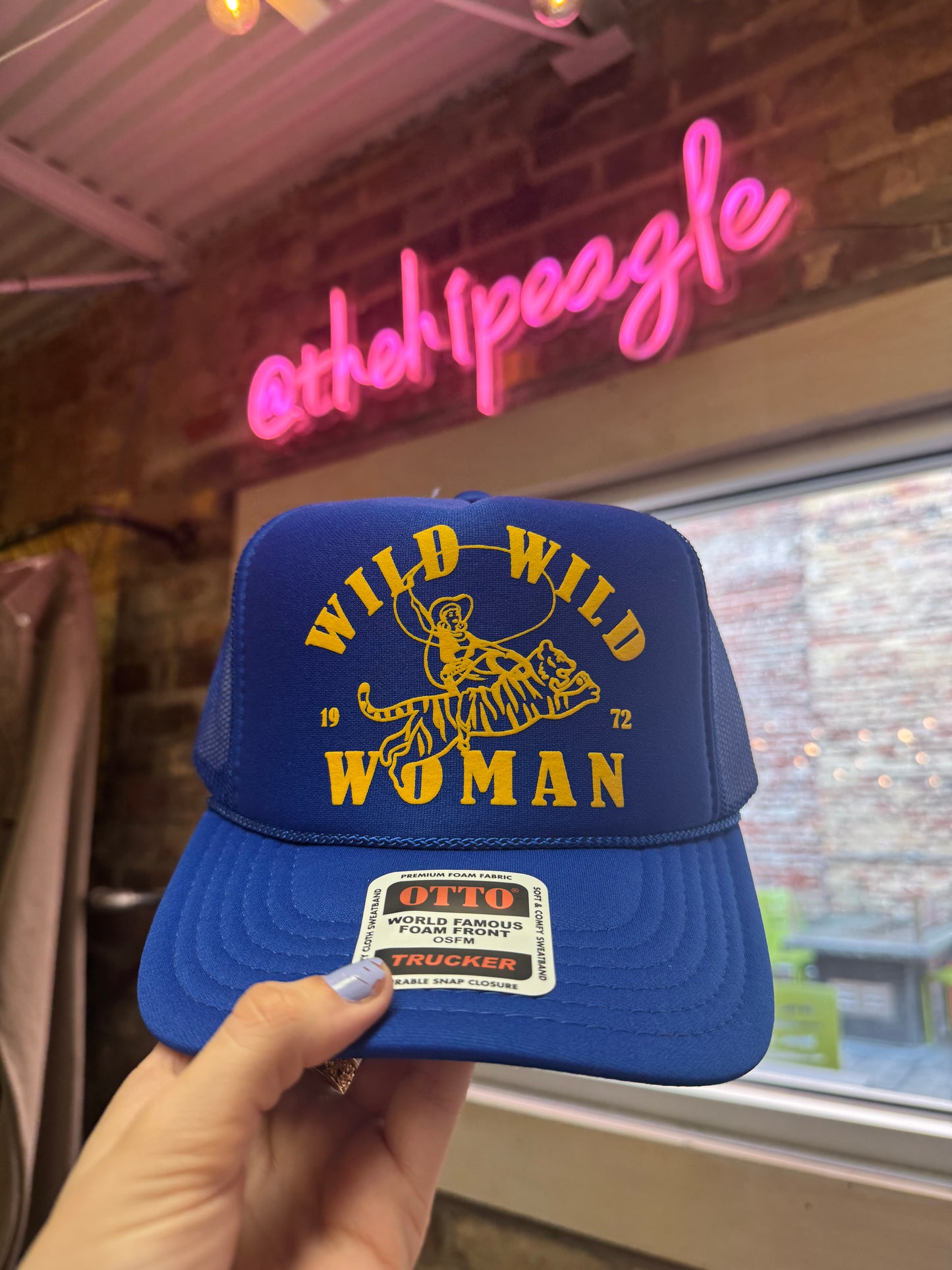 WILD WILD WOMAN TRUCKER HAT