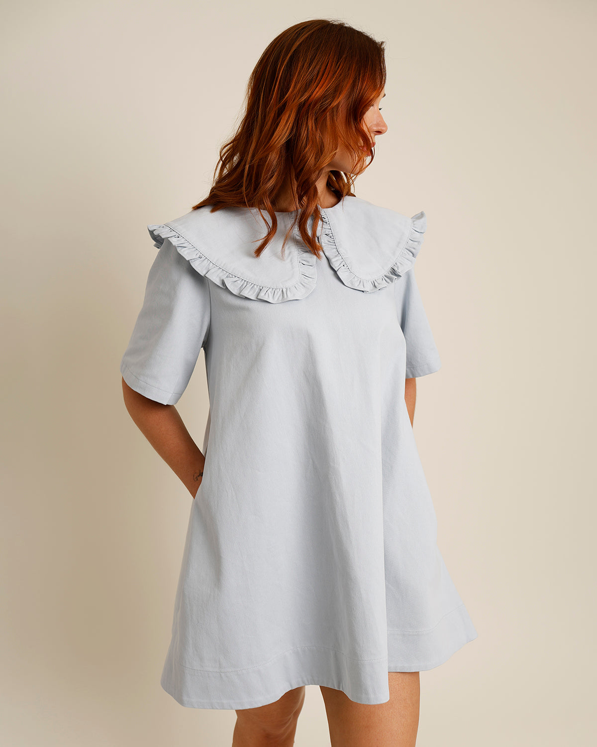 DARLING MINI DRESS X BLUE