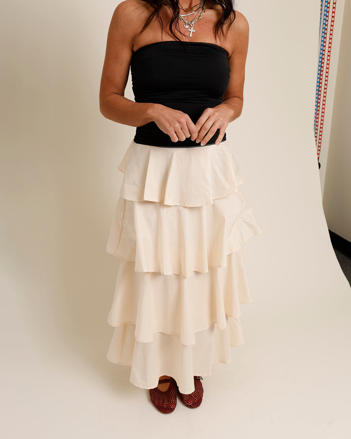 NIA MATHILDA MIDI DRESS