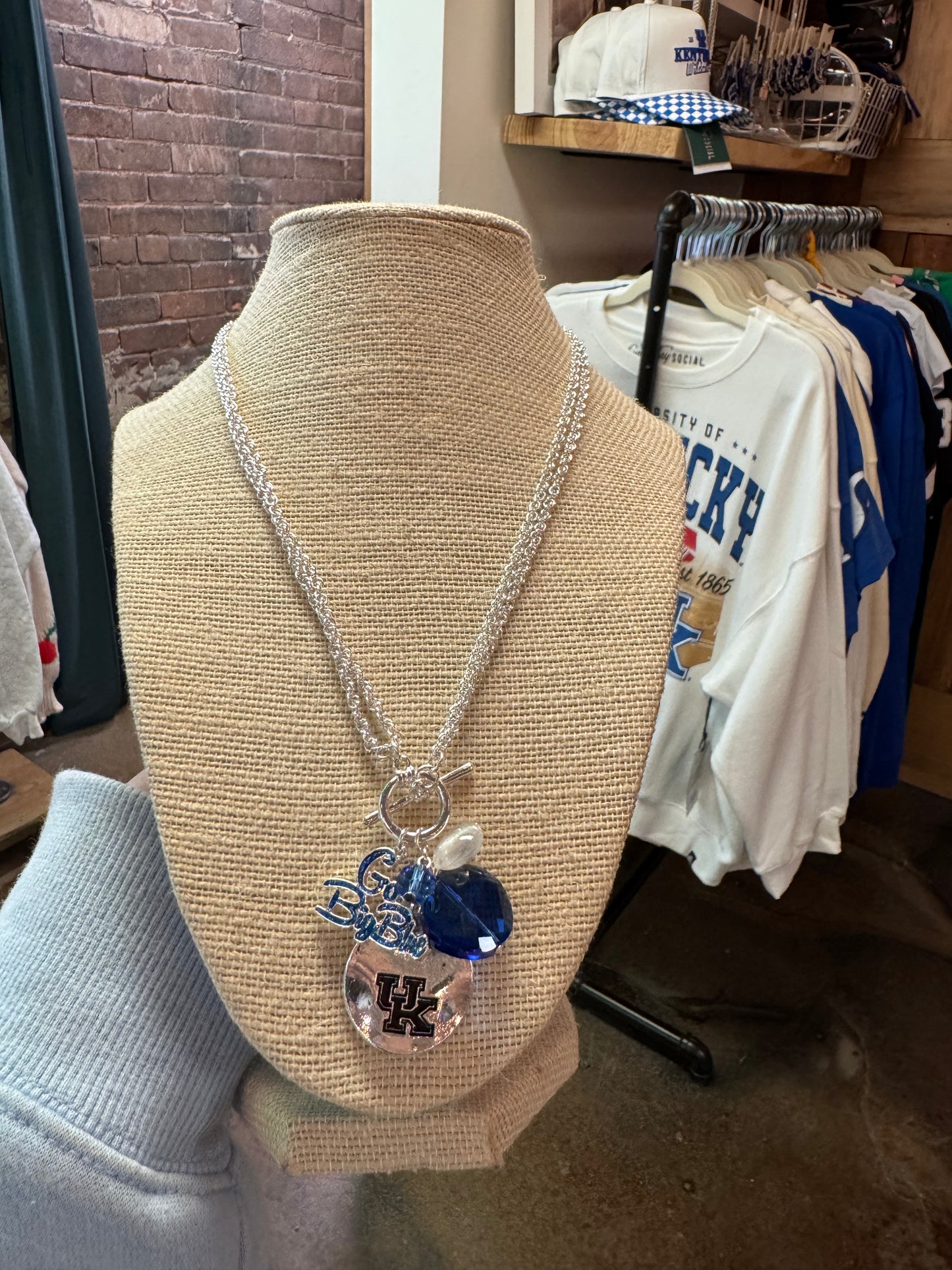 KENTUCKY CONVERTIBLE CLUSTER NECKLACE