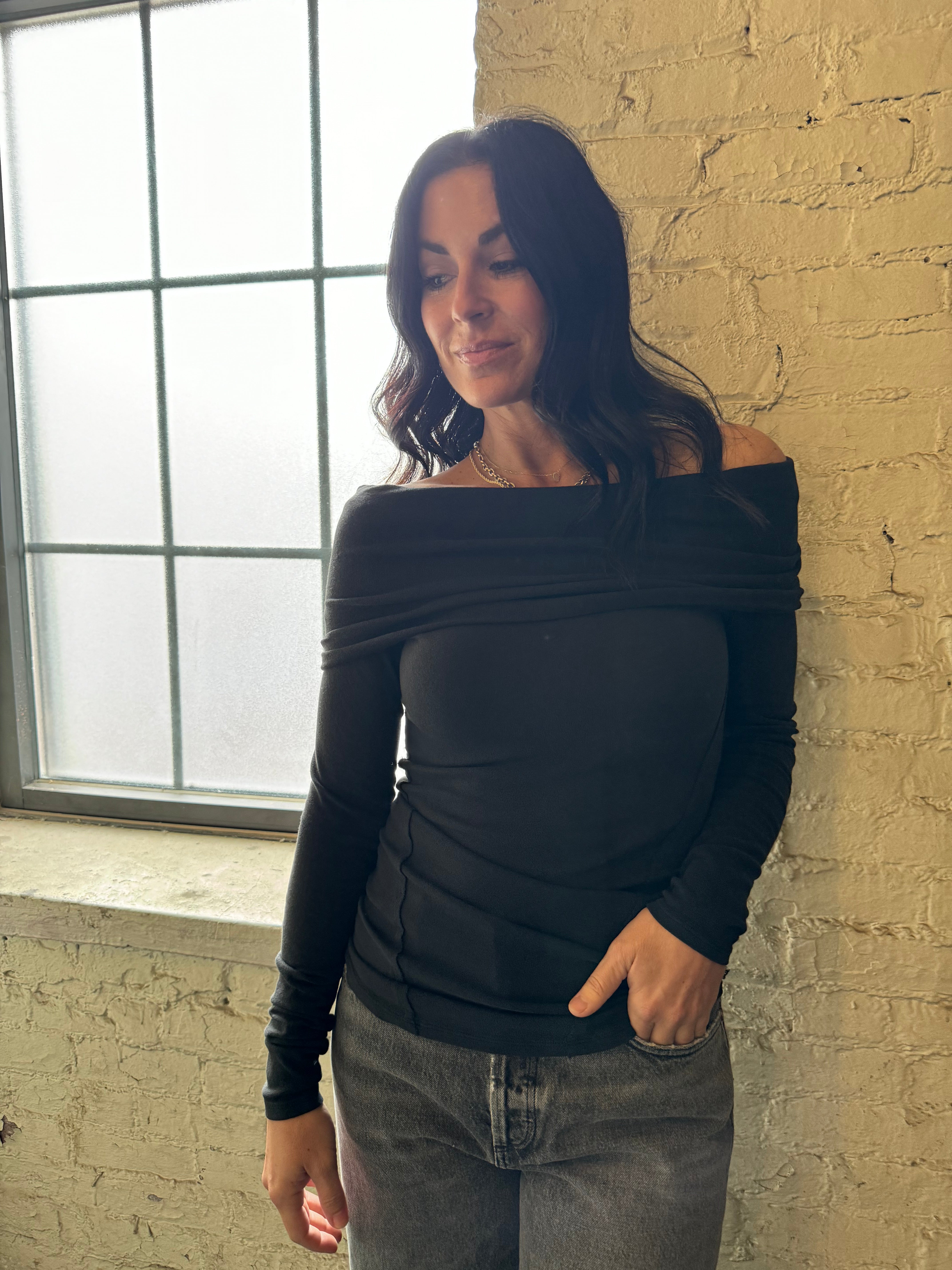 FREE PEOPLE IRIS OFF THE SHOULDER TOP The Hip Eagle