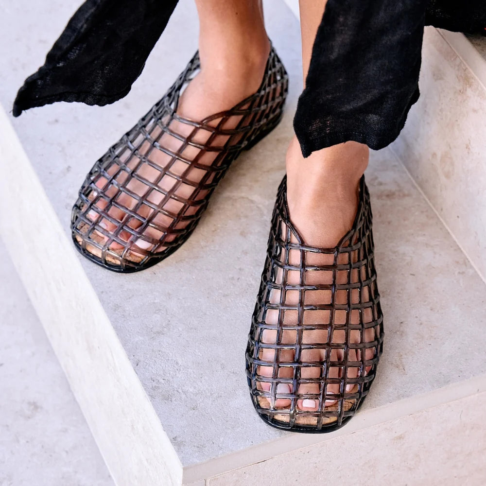 MATISSE MARLOW JELLY FLAT X BLACK