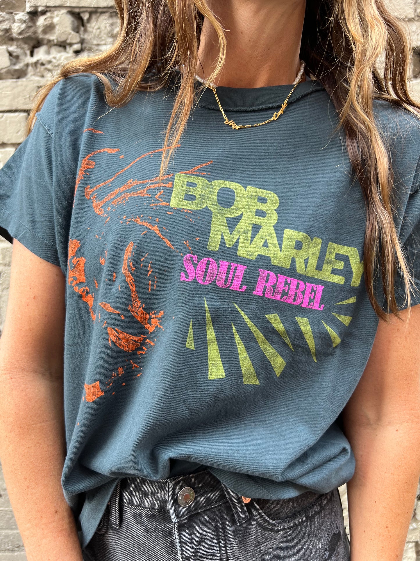 DAYDREAMER BOB MARLEY SOUL REBEL GF TEE - THE HIP EAGLE BOUTIQUE