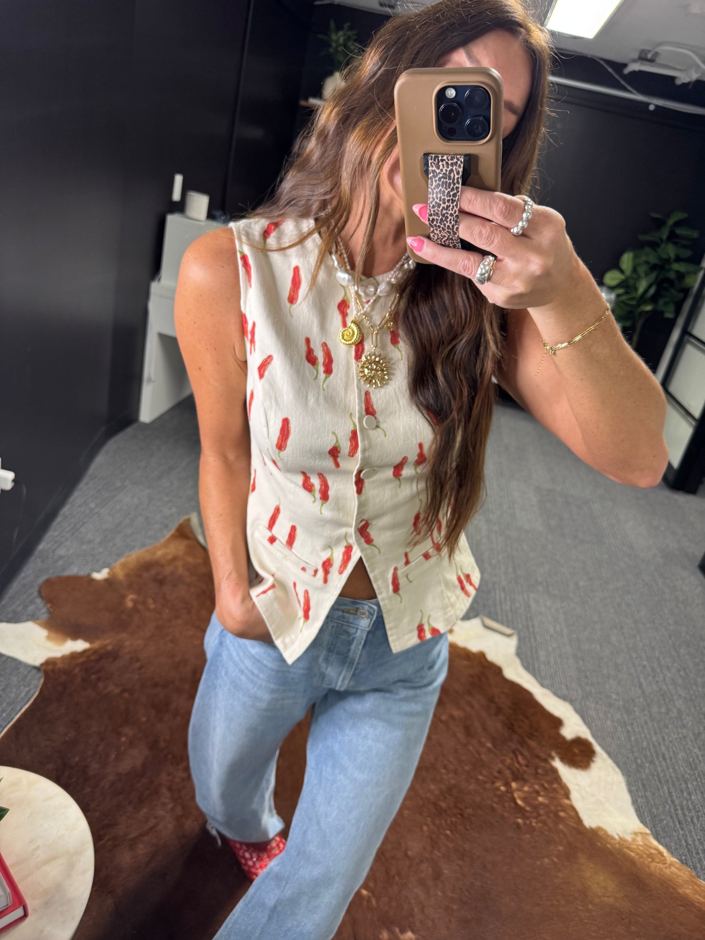 HOT AS A PEPPER LONGLINE VEST