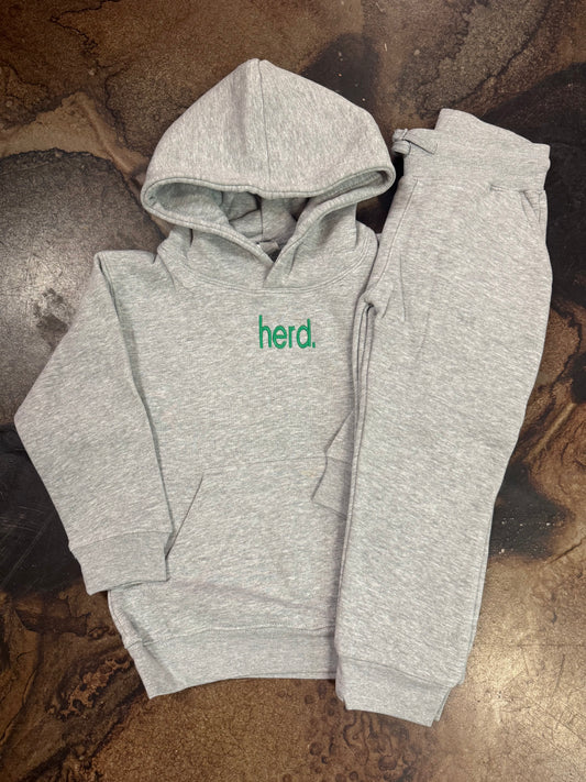 KIDS HERD JOGGER SET X GREY