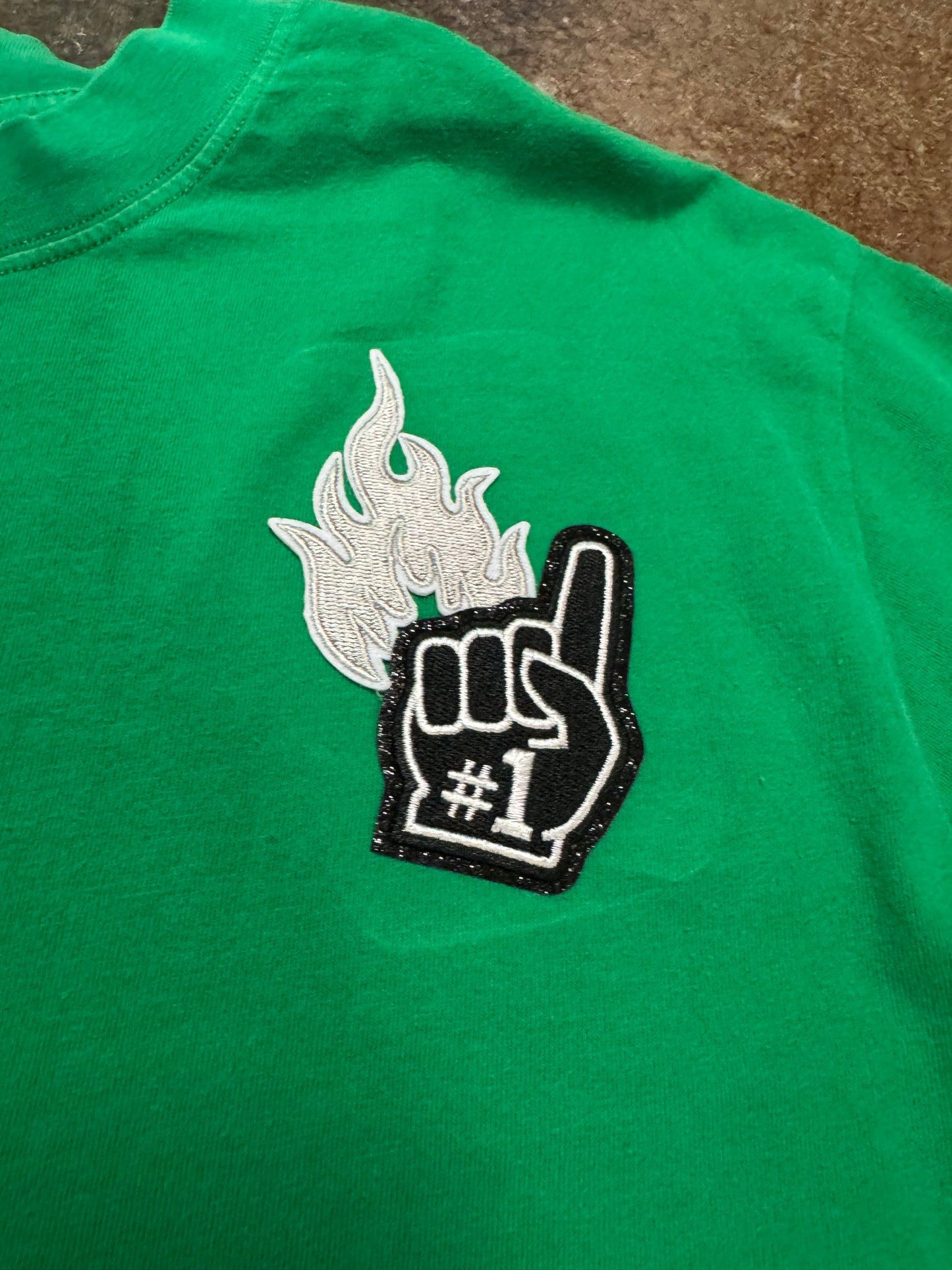 BLEACHER BABE X #1 FAN TEE