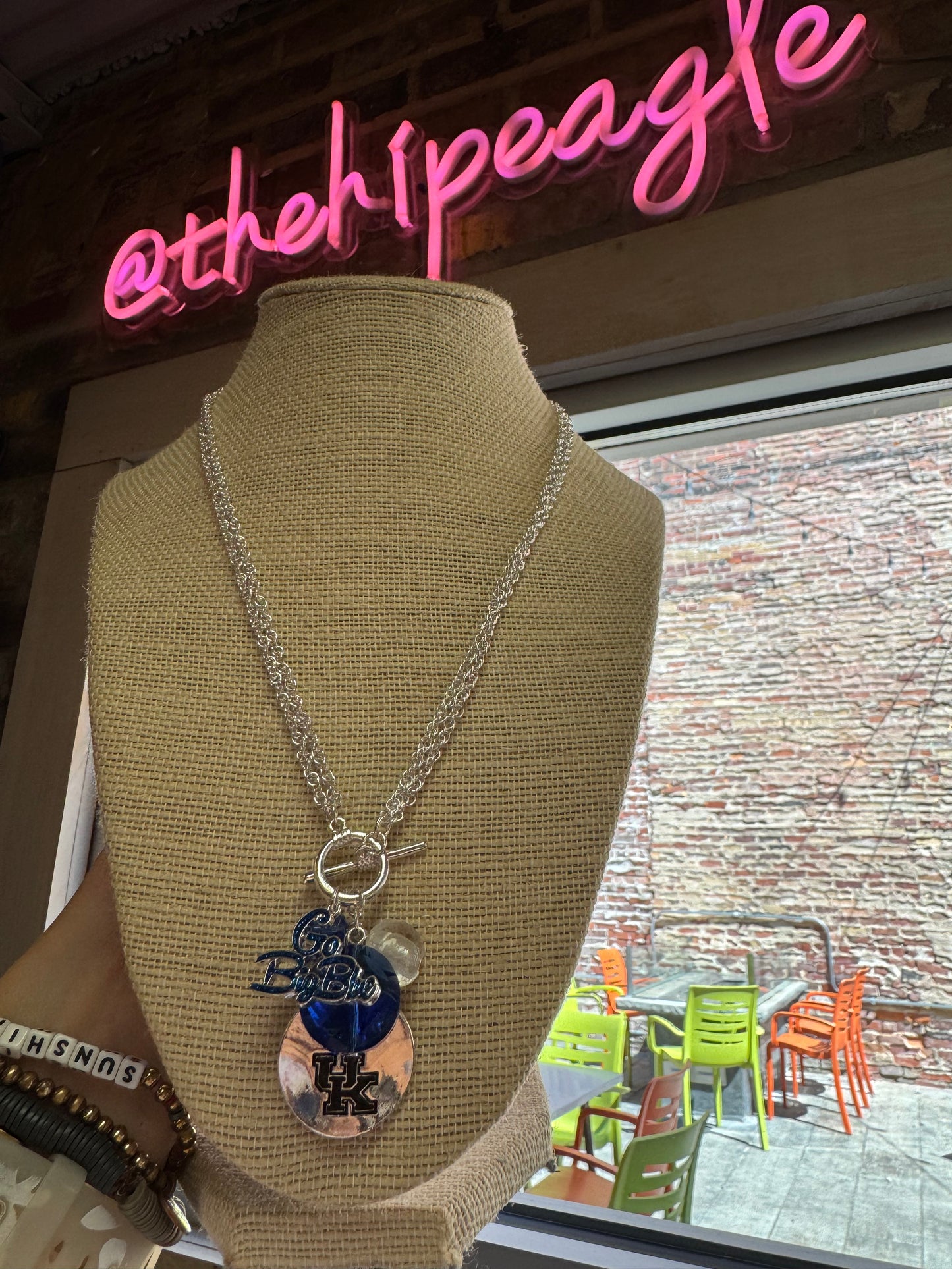 KENTUCKY CONVERTIBLE CLUSTER NECKLACE