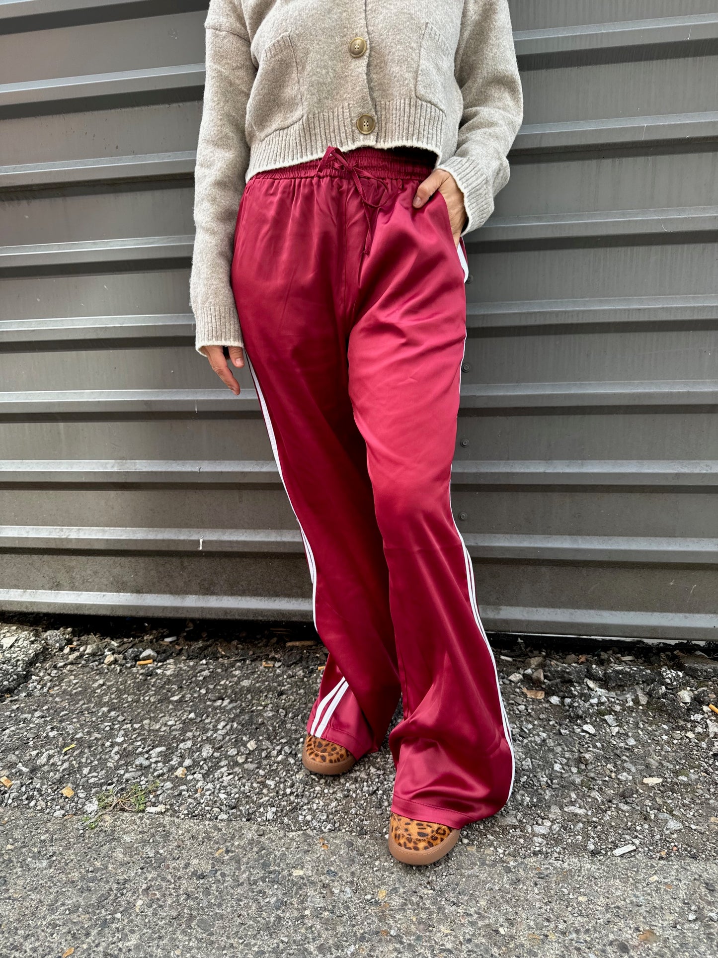 COLT TRACK PANTS IN WINE