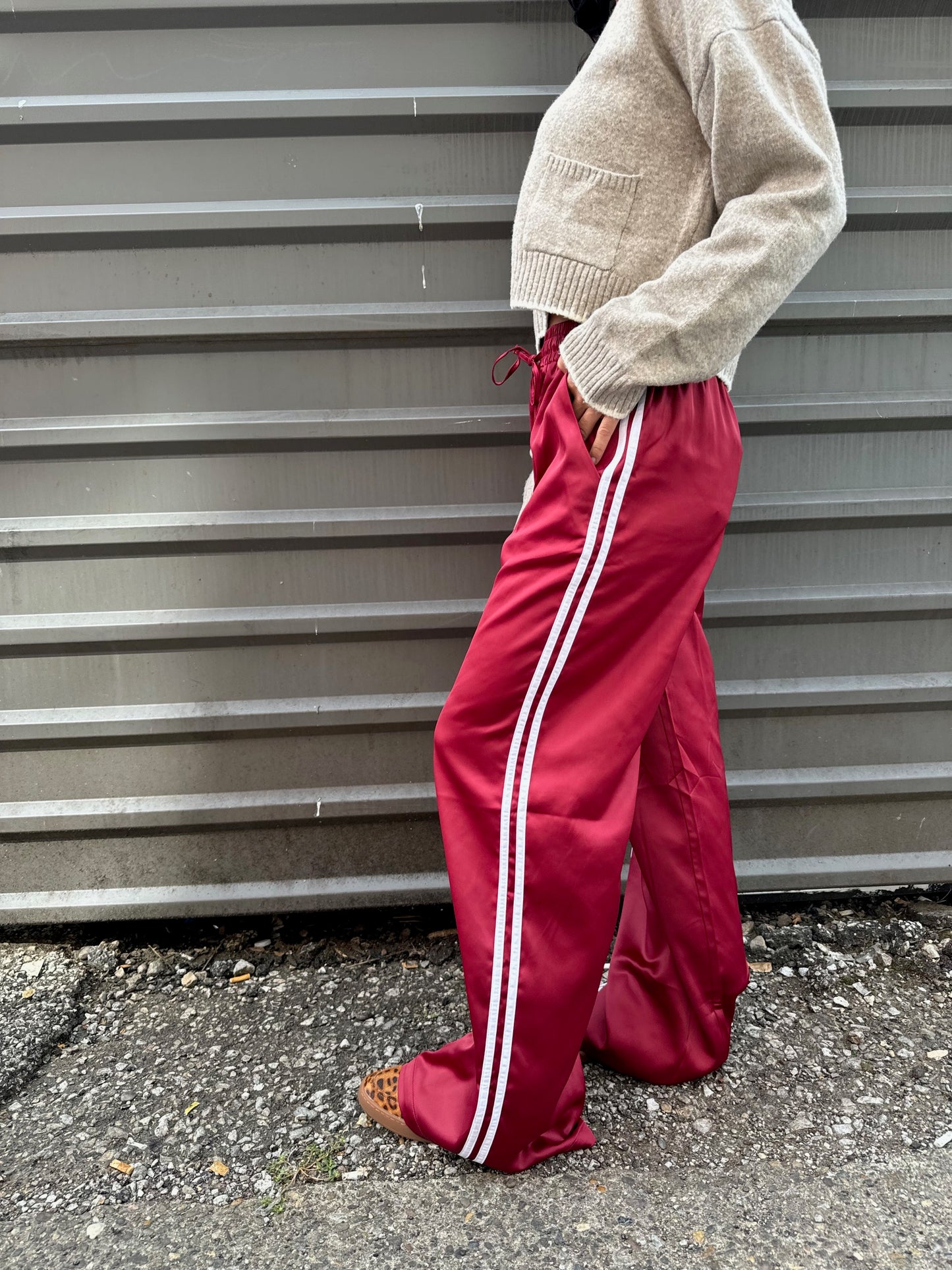 COLT TRACK PANTS IN WINE
