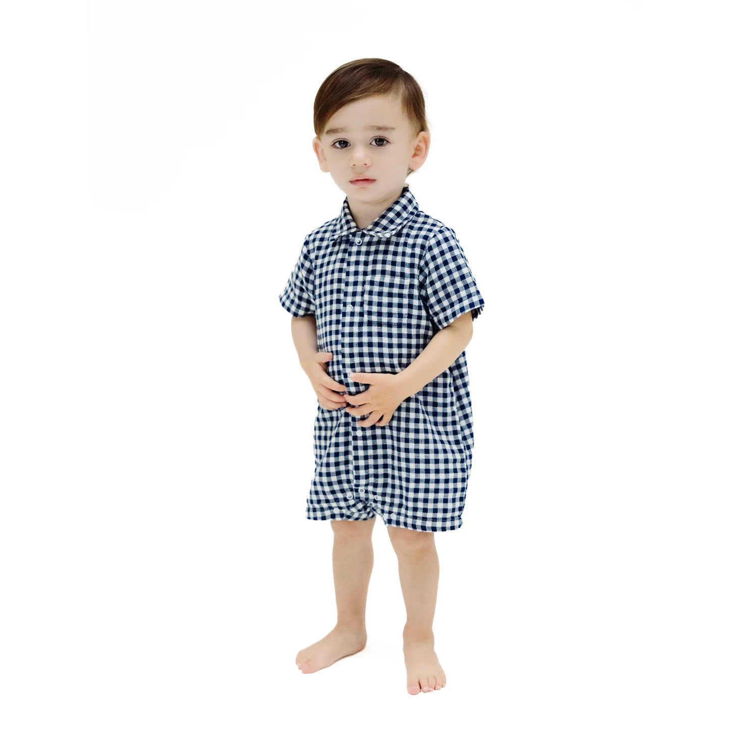 BUTTON DOWN POLO SHORTIE
