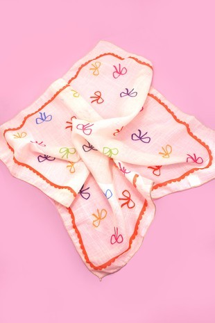 BOWS AND BOWS SCARF