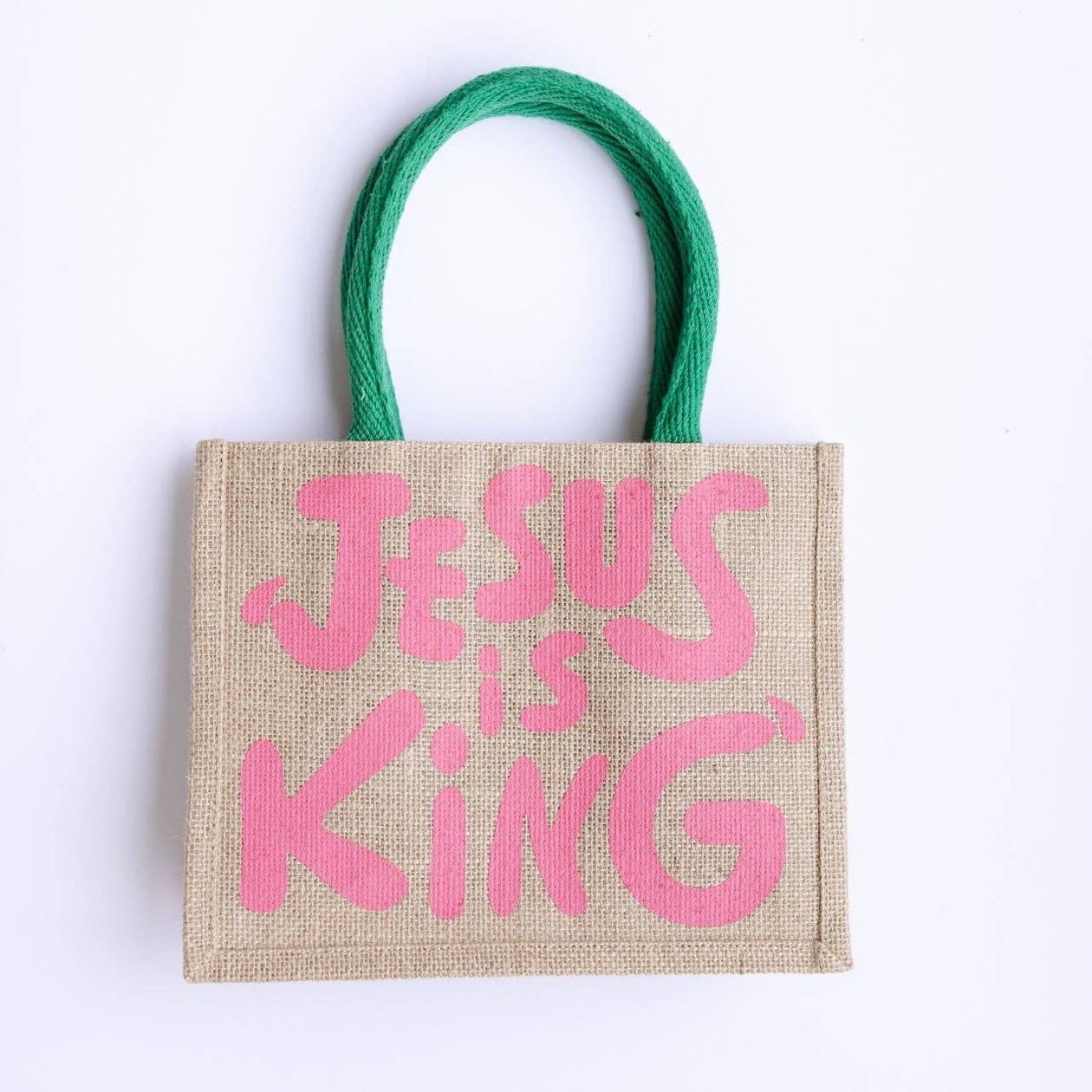 JESUS IS KING EASTER BASKET X PINK