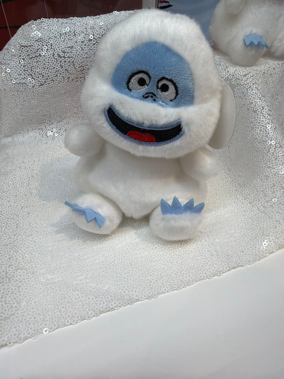 Aurora white and blue yeti abominable snowman plush stuffed animal toy