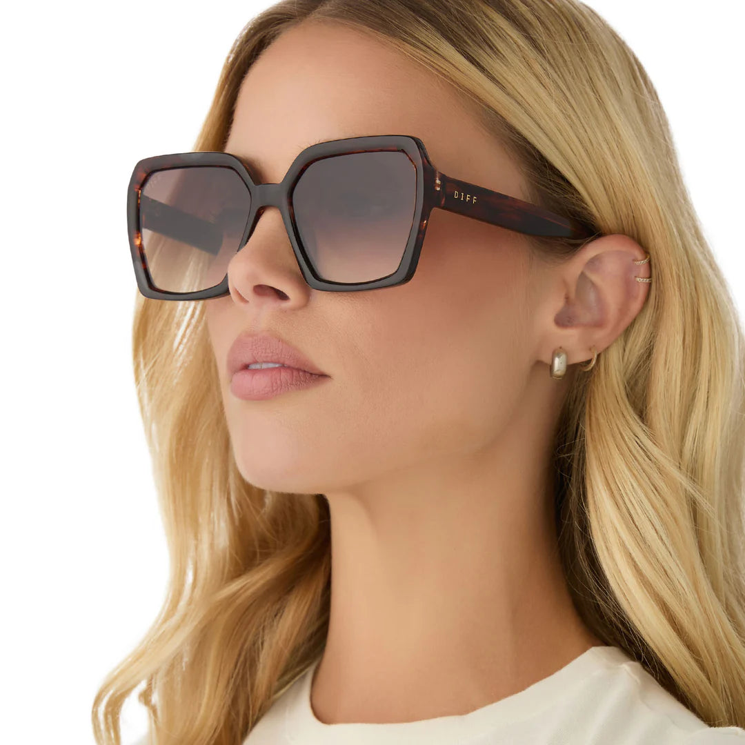 DIFF SLOANE IN TORTOISE BROWN