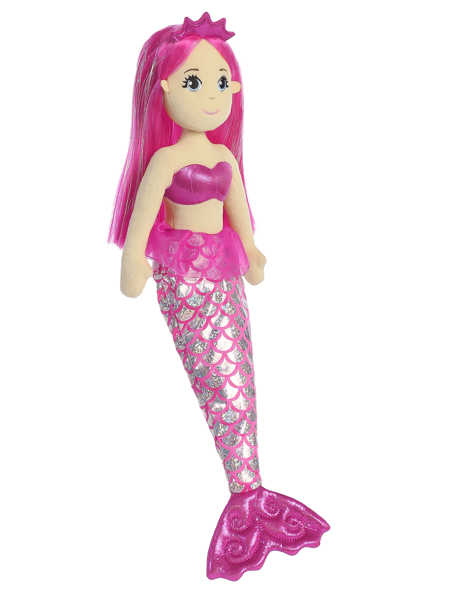 SEA SPARKLES™ GARNET MERMAID PLUSH