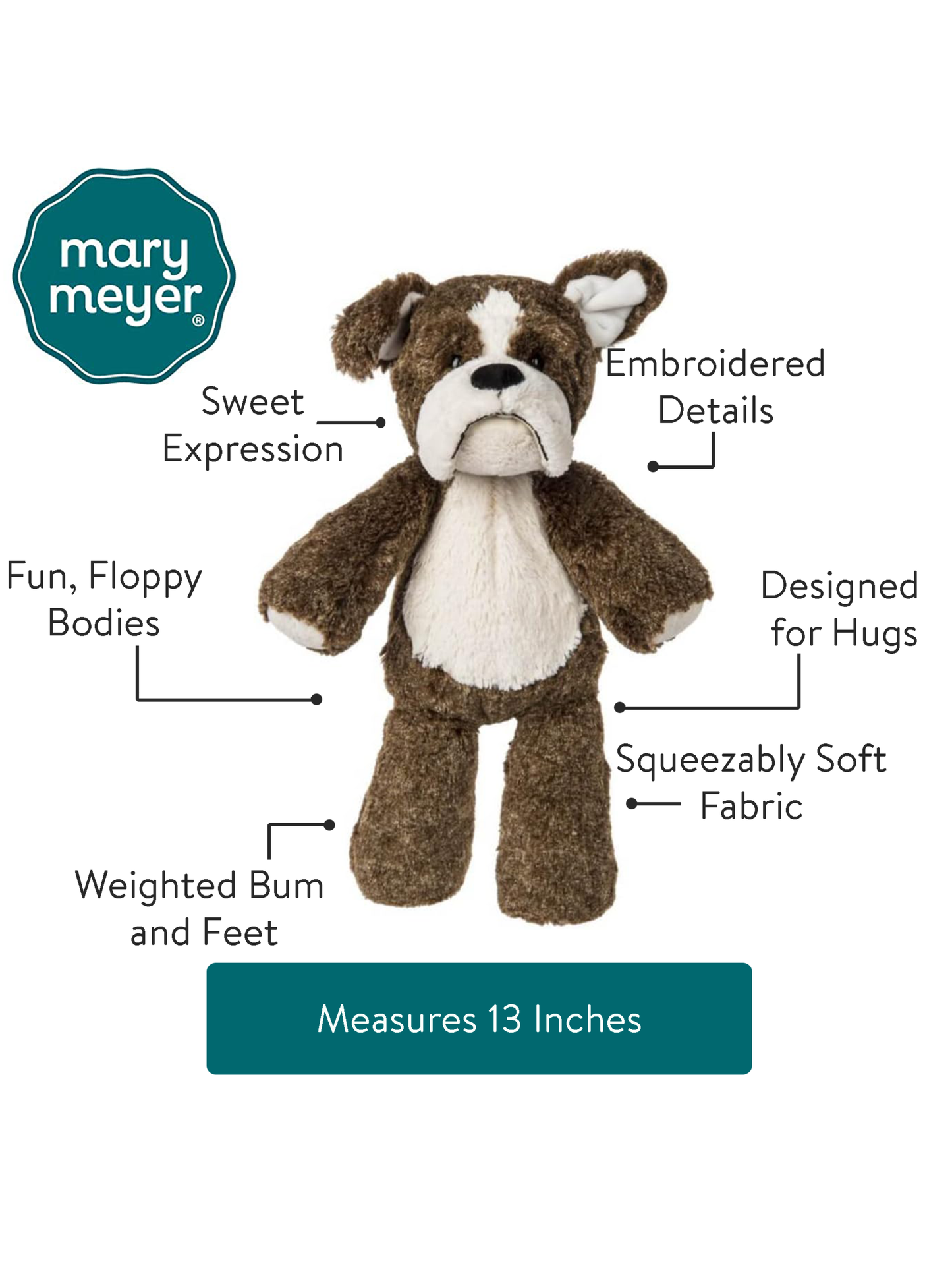 MARSHMALLOW BRADLEY BULLDOG