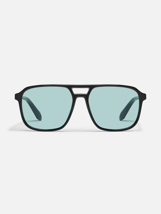 QUAY ON THE FLY SUNNIES X BLACK AQUA