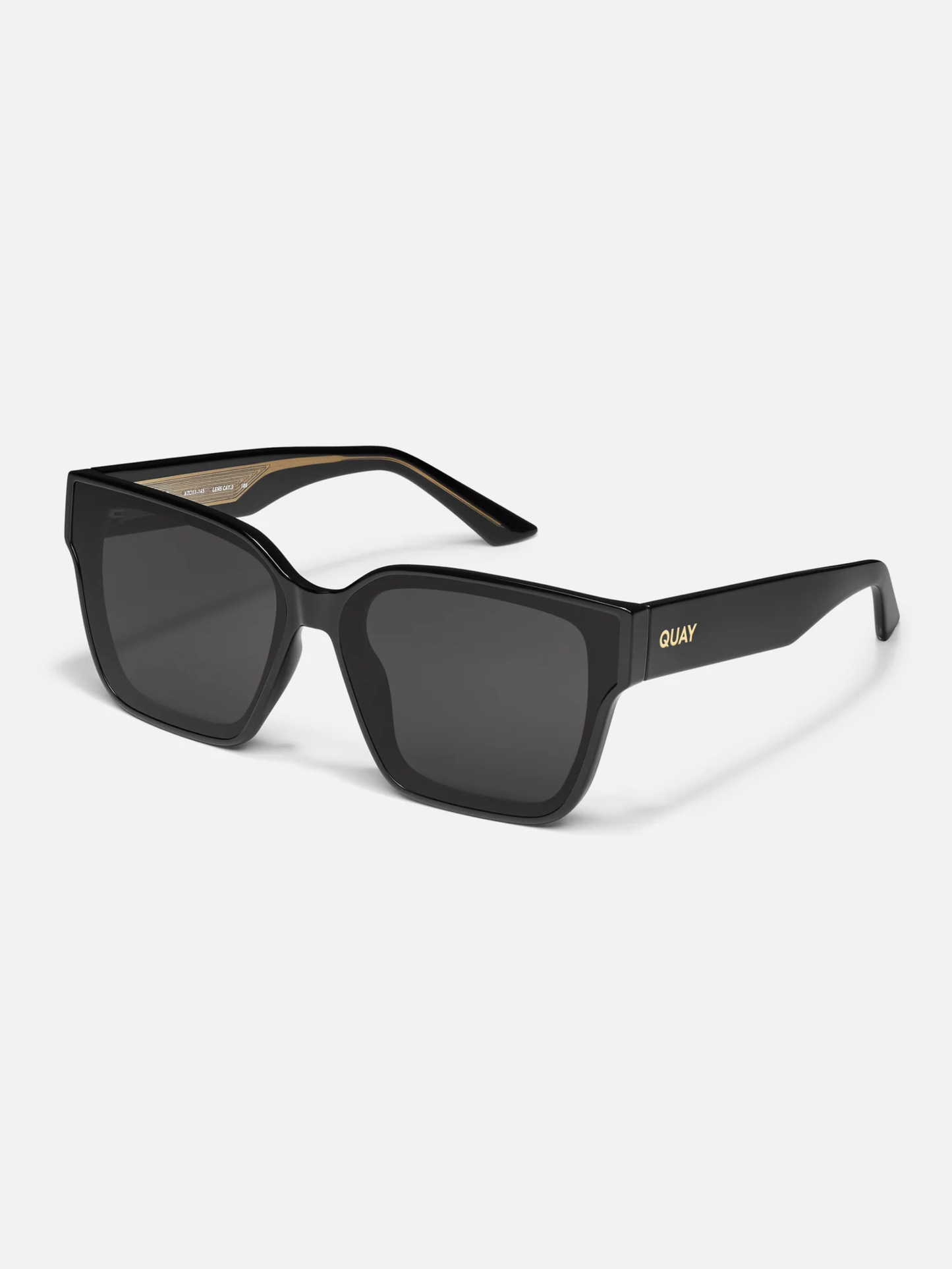 QUAY DRIVE IN SUNNIES X BLACK POLARIZED